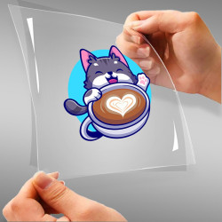 Heart Coffe A4 StickZing